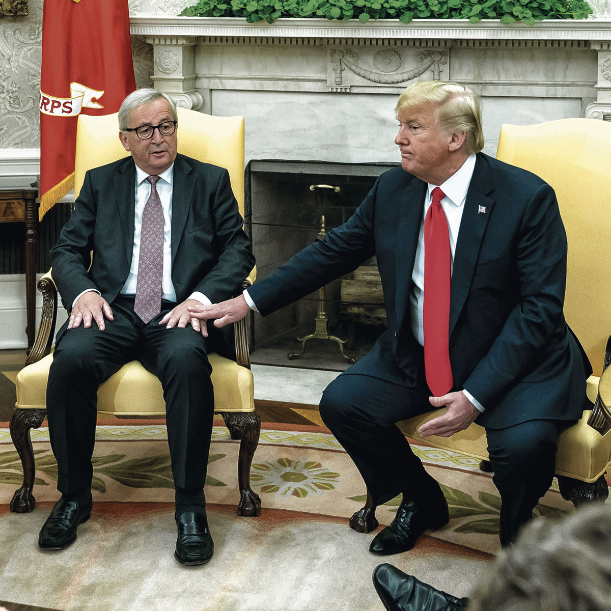 «Trump hace política de hombre a hombre, lo cual es complicado con Ursula von der Leyen...»