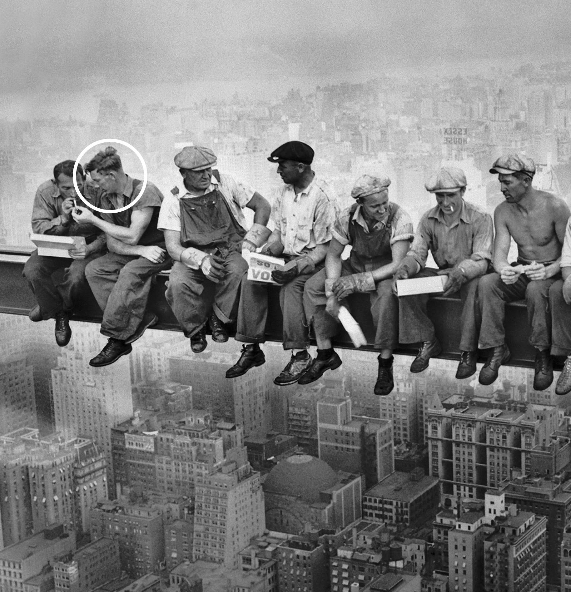 Cómo acabó un vasco almorzando en la foto más famosa de los rascacielos de Nueva York