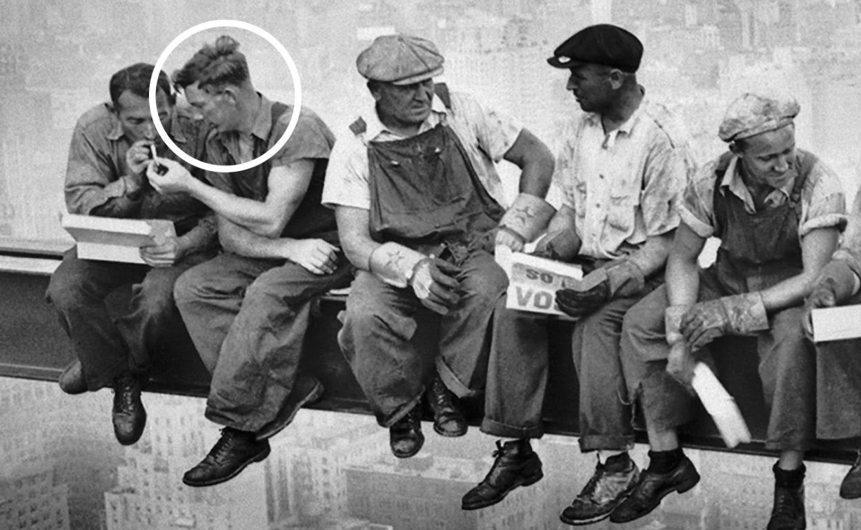 Cómo acabó un vasco almorzando en la foto más famosa de los rascacielos de Nueva York